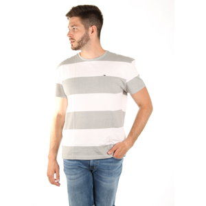 Tommy Hilfiger pánské pruhované tričko - XL (38)